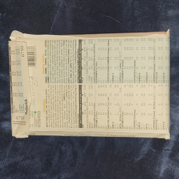 Butterick: Sewing Pattern Uncut 6750 - Picture 2 of 3